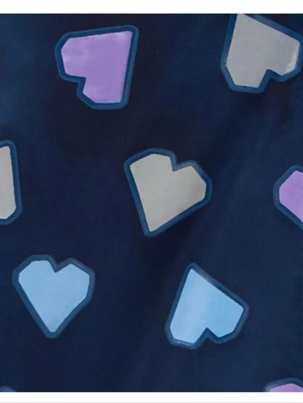 Carter's Toddler Heart Color Changing Rain Jacket.